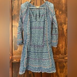 Lovestitch embroidered swim coverup